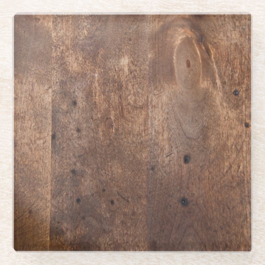 Kiefernplatte Glasuntersetzer (Vorderseite)