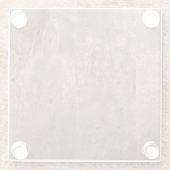 Kiefernplatte Glasuntersetzer (Rückseite)