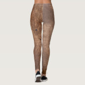 Kiefernplatte Leggings (Rückseite)