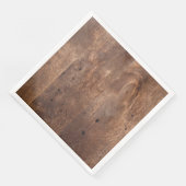 Kiefernplatte Serviette (Ecke)