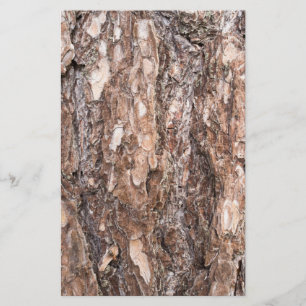 Kiefernrinde Briefpapier