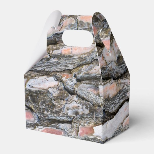 Kiefernrinde Geschenkschachtel (Rückseite)