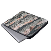 Kiefernrinde Laptopschutzhülle (Vorne Knopf)