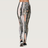 Kiefernrinde Leggings (Rückseite)