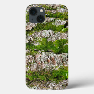 Kiefernrinde mit Moos Case-Mate iPhone Hülle