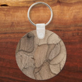 Kiefernrinde Schlüsselanhänger (Vorderseite)