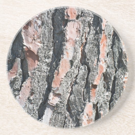 Kiefernrinde Untersetzer (Vorne)