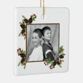 Kiefernrohre und Beeren - Urlaubsornament Keramikornament (Rechts)