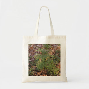 Kiefernsämling-Foto-Canvas-Tasche Tragetasche
