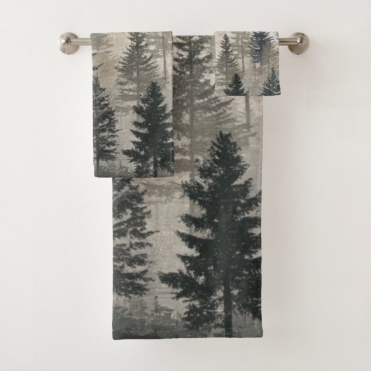 Kiefernwald Badhandtuch Set (Insitu)