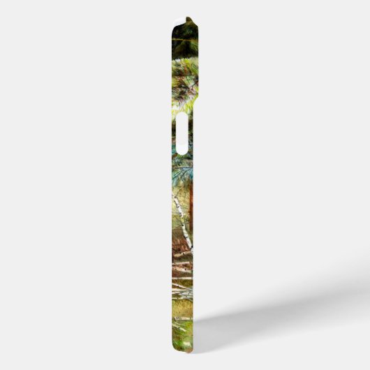 Kiefernwald Case-Mate iPhone Hülle (Rückseite / Rechts)