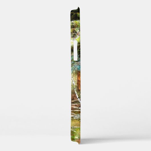 Kiefernwald Case-Mate iPhone Hülle (Rückseite / Rechts)