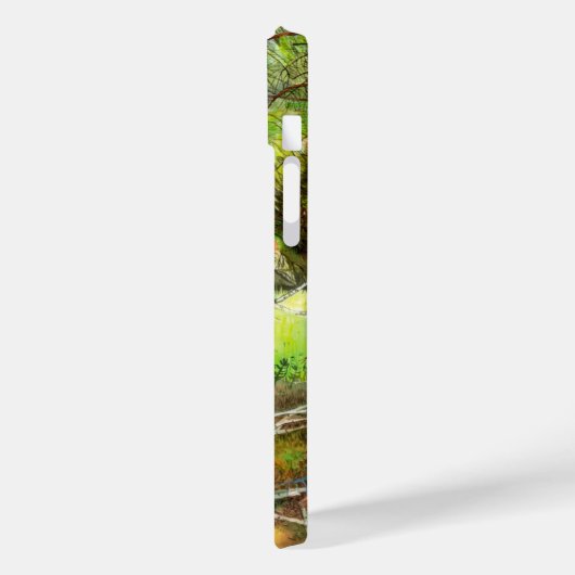 Kiefernwald Case-Mate iPhone Hülle (Rückseite / Links)