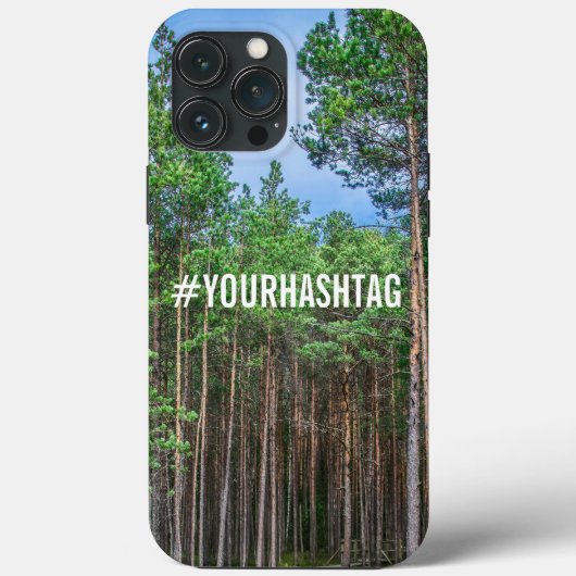 Kiefernwald Case-Mate iPhone Hülle (Rückseite)