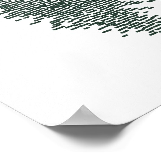 Kiefernwald - Dash 2 Poster (Ecke)