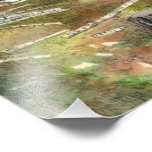 Kiefernwald Fotodruck (Ecke)