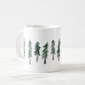 Kiefernwald Kaffeetasse (Vorderseite Links)