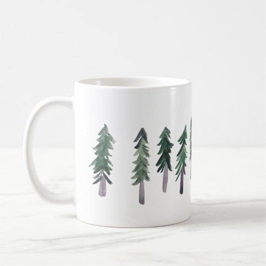 Kiefernwald Kaffeetasse (Links)