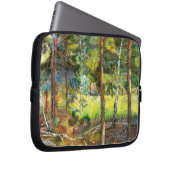 Kiefernwald Laptopschutzhülle (Vorne Rechts)