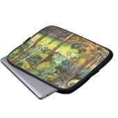 Kiefernwald Laptopschutzhülle (Vorne Knopf)