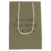 Kiefernwald Mittlere Geschenktüte (Rückseite)