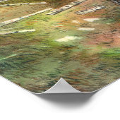 Kiefernwald Poster (Ecke)