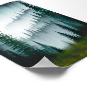 Kiefernwald Poster (Ecke)