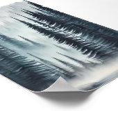 Kiefernwald Poster (Ecke)