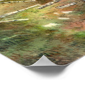 Kiefernwald Poster (Ecke)