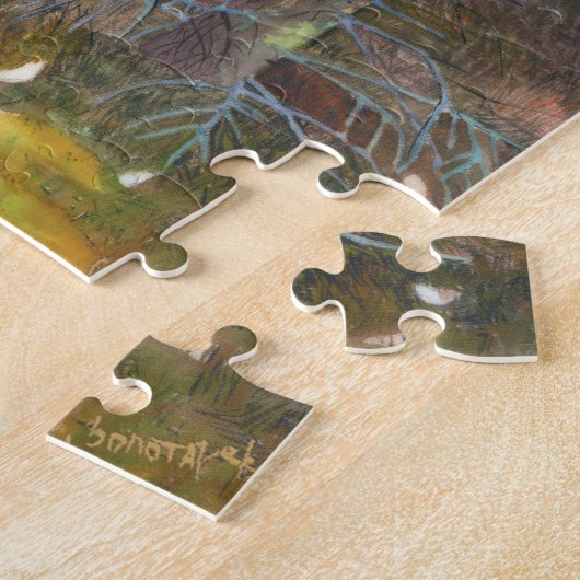 Kiefernwald Puzzle (Seite)