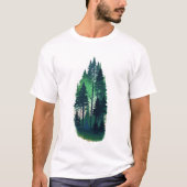 Kiefernwald T-Shirt (Vorderseite)