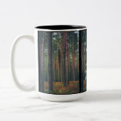 Kiefernwald Zweifarbige Tasse (Links)