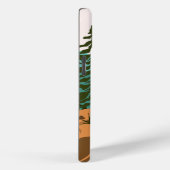 Kiefernwälder, Berge und Sonnenaufgang Case-Mate iPhone Hülle (Rückseite / Rechts)