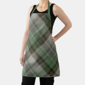 Kiefernwälder Grün und Braun Kariert Schürze (InSitu)