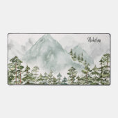 Kiefernwälder und -gebirge schreibtischunterlage (Vorderseite)