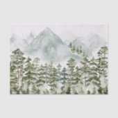 Kiefernwälder und -gebirge seidenpapier (Vorderseite)
