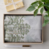 Kiefernwälder und -gebirge seidenpapier (Geschenk)