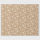 Kiefernzapfen Geschenkpapier (Flach)