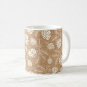 Kiefernzapfen Kaffeetasse (VorderseiteRechts)