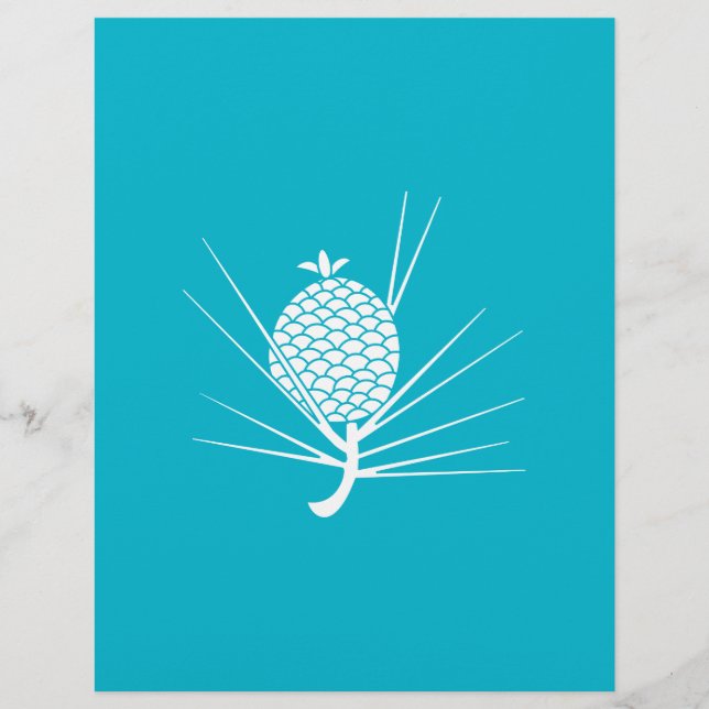 Kiefernzapfen mit Nadeln (Vorderseite)