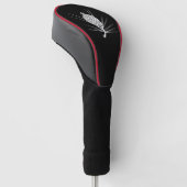 Kiefernzapfen mit Nadeln Golf Headcover (angewinkelt)