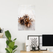 Kiefernzapfen Poster (Heimbüro)