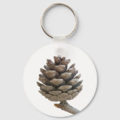 Kiefernzapfen Schlüsselanhänger (Vorderseite)
