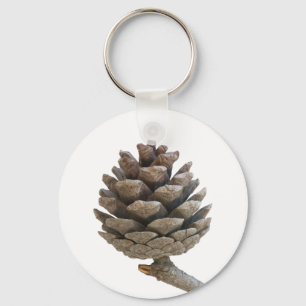 Kiefernzapfen Schlüsselanhänger