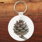 Kiefernzapfen Schlüsselanhänger (Vorderseite)