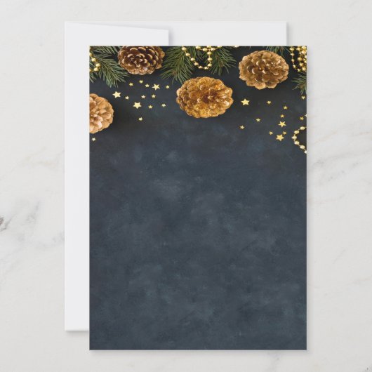 Kiefernzapfen, Stars Save the Date (Rückseite)