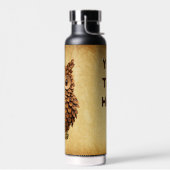Kiefernzapfeneule Trinkflasche (Links)