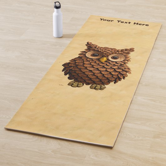 Kiefernzapfeneule Yogamatte (Beispiel)