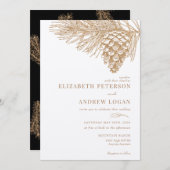 Kiefernzweig | Einladung zum Winterwaldhochgehen (Vorne/Hinten)