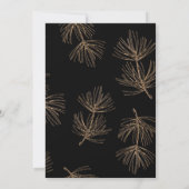 Kiefernzweig | Einladung zum Winterwaldhochgehen (Rückseite)